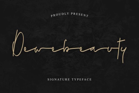 Dewebeauty Font