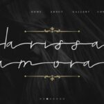 Dewebeauty Font Poster 4