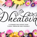 Dhealova Font Poster 1