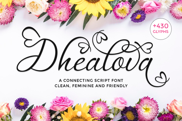 Dhealova Font Poster 1