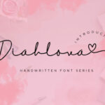 Diahlova Font Poster 1