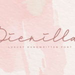 Dienilla Font Poster 1