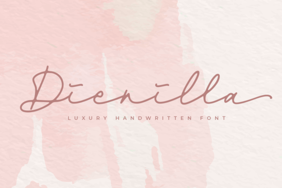 Dienilla Font Poster 1