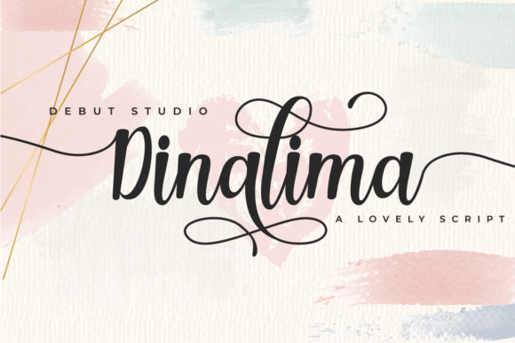 Dinalima Font Poster 1