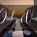 Dinky Venice Font Poster 1