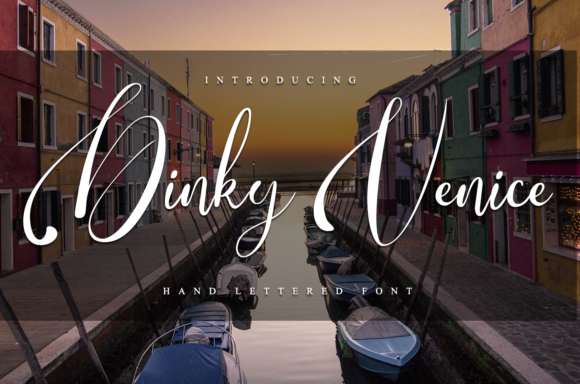 Dinky Venice Font Poster 1