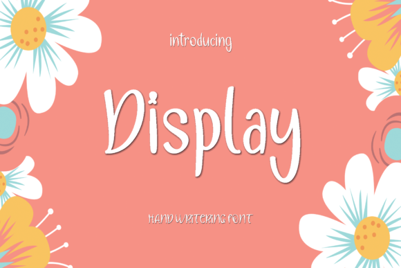 Display Font Poster 1