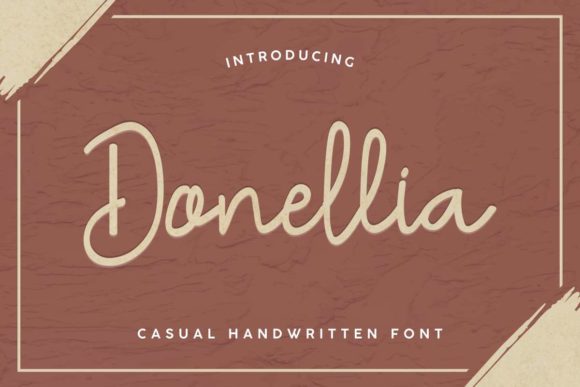 Donellia Font Poster 1