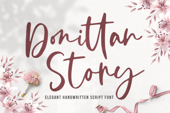 Donittan Story Font