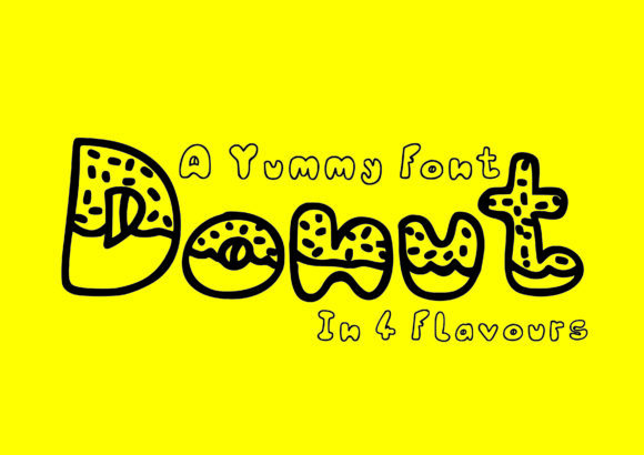 Donut Font