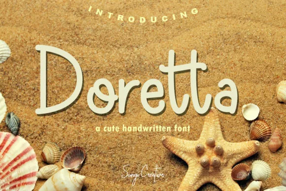 Doretta Font Doretta Font Poster 1