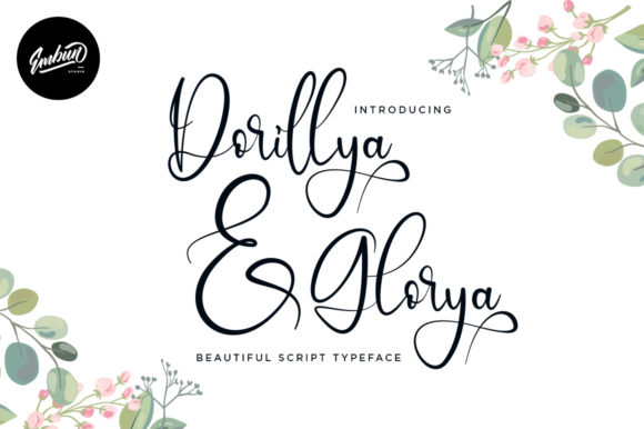 Dorillya & Glorya Font Poster 1
