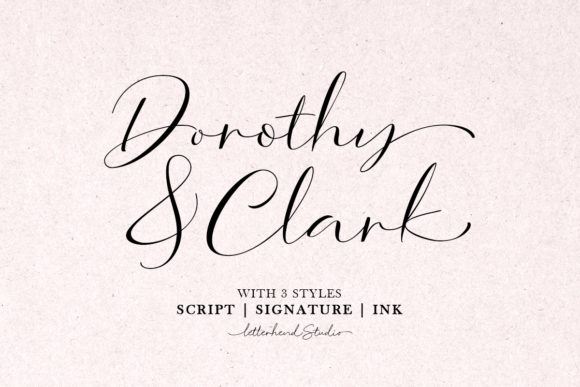 Dorothy Clark Script Font