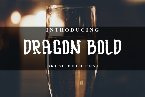 Dragon Font Poster 1