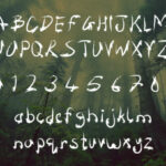 Dragon Sword Font Poster 2