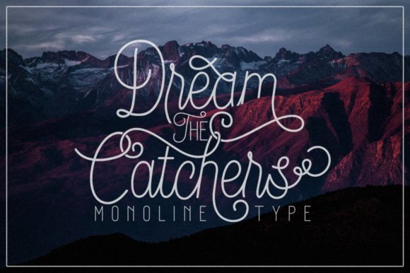 Dream Catchers Font Poster 1