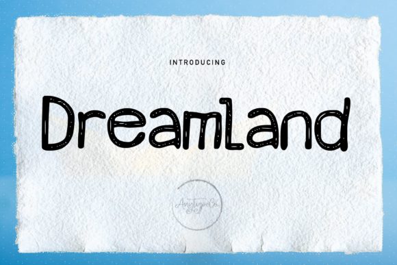 Dreamland Font Poster 1