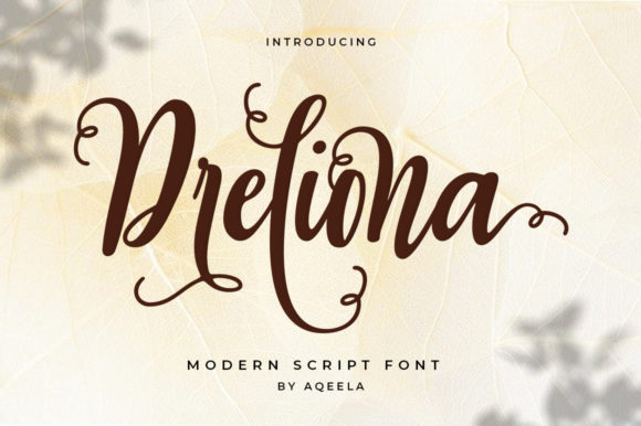 Dreliona Font Poster 1