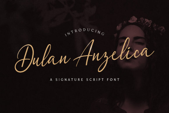 Dulan Anzelica Font Poster 1