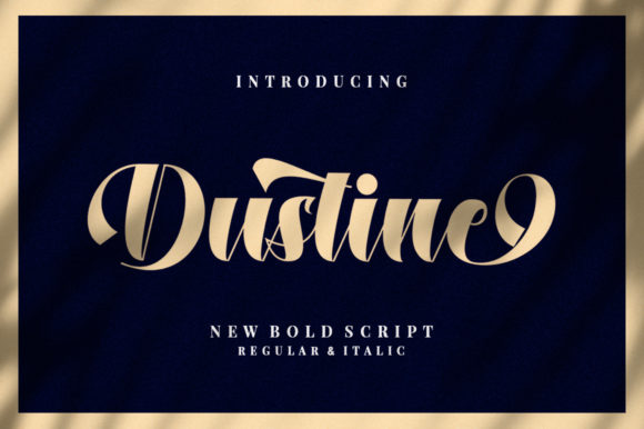 Dustine Font Poster 1