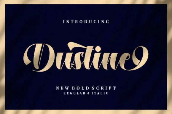 Dustine Font Dustine Font Poster 1