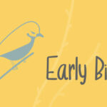 Early Bird Font Poster 1