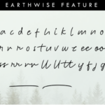 Earthwise Font Poster 8