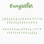 EasyNotes Font Poster 9