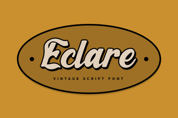 Eclare Font Poster 1