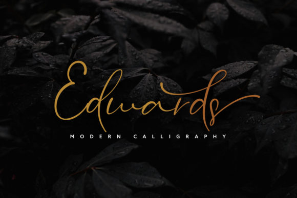 Edwards Font Poster 1