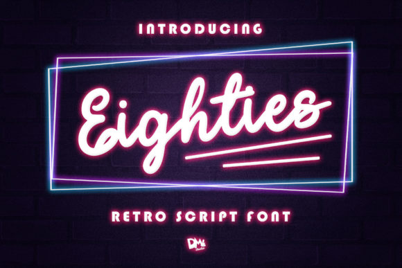 Eighties Font