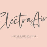 Electra Airs Font Poster 1