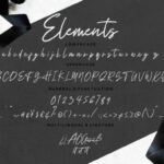 Elements Font Poster 7