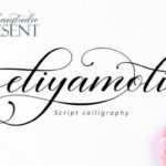 Eliyamoli Font Poster 1