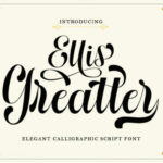 Ellis Greatter Font Poster 1