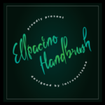 Ellpacino Handbrush Font Poster 2