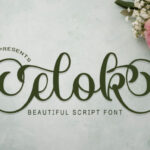 Elok Font Poster 1