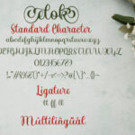 Elok Font Poster 6