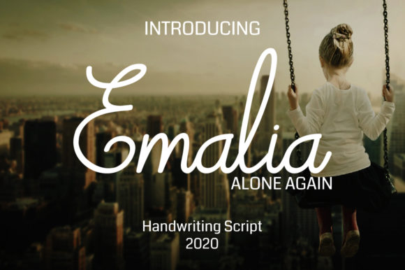 Emalia Font Poster 1