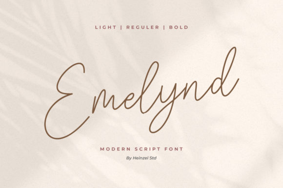 Emelynd Font Poster 1