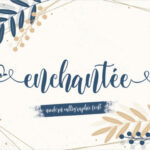 Enchantee Font Poster 1