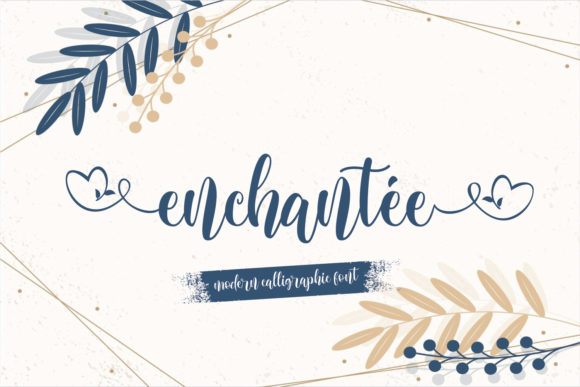 Enchantee Font Poster 1