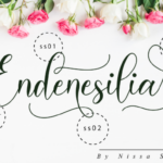 Endenesilia Font Poster 10