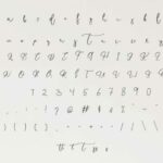 Endossement Font Poster 2