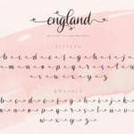 England Font Poster 7