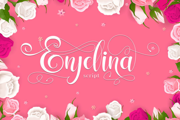 Enjelina Font Poster 1