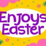 Enjoys Easter Font Poster 1