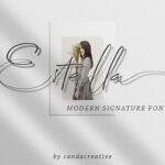 Estella Font Poster 1