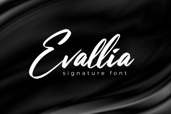 Evallia Font Poster 1