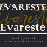 Evareste Duo Font Poster 1